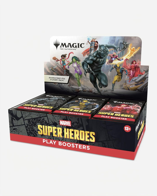 Magic: The Gathering | Marvel Super Heroes Play Booster Box | 30 Booster Packs